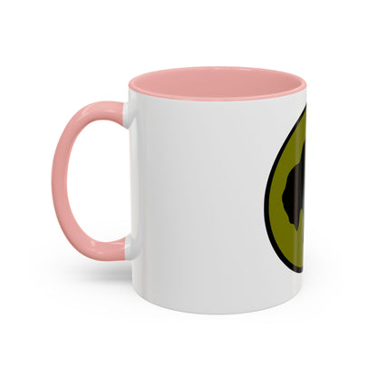 US 92nd Infantry Division (U.S. Army) Accent Coffee Mug
