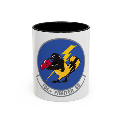 104th Fighter Squadron (U.S. Air Force) Accent Coffee Mug
