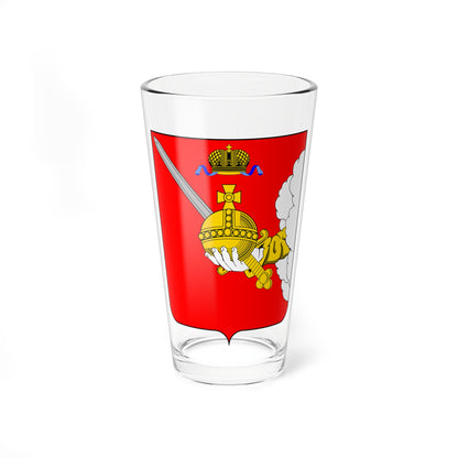 Coat of arms of Vologda oblast (Russia) (Coat of Arms) Pint Glass 16oz
