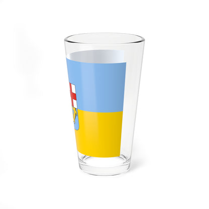 Flag of Orvenyes (Hungary) Pint Glass 16oz