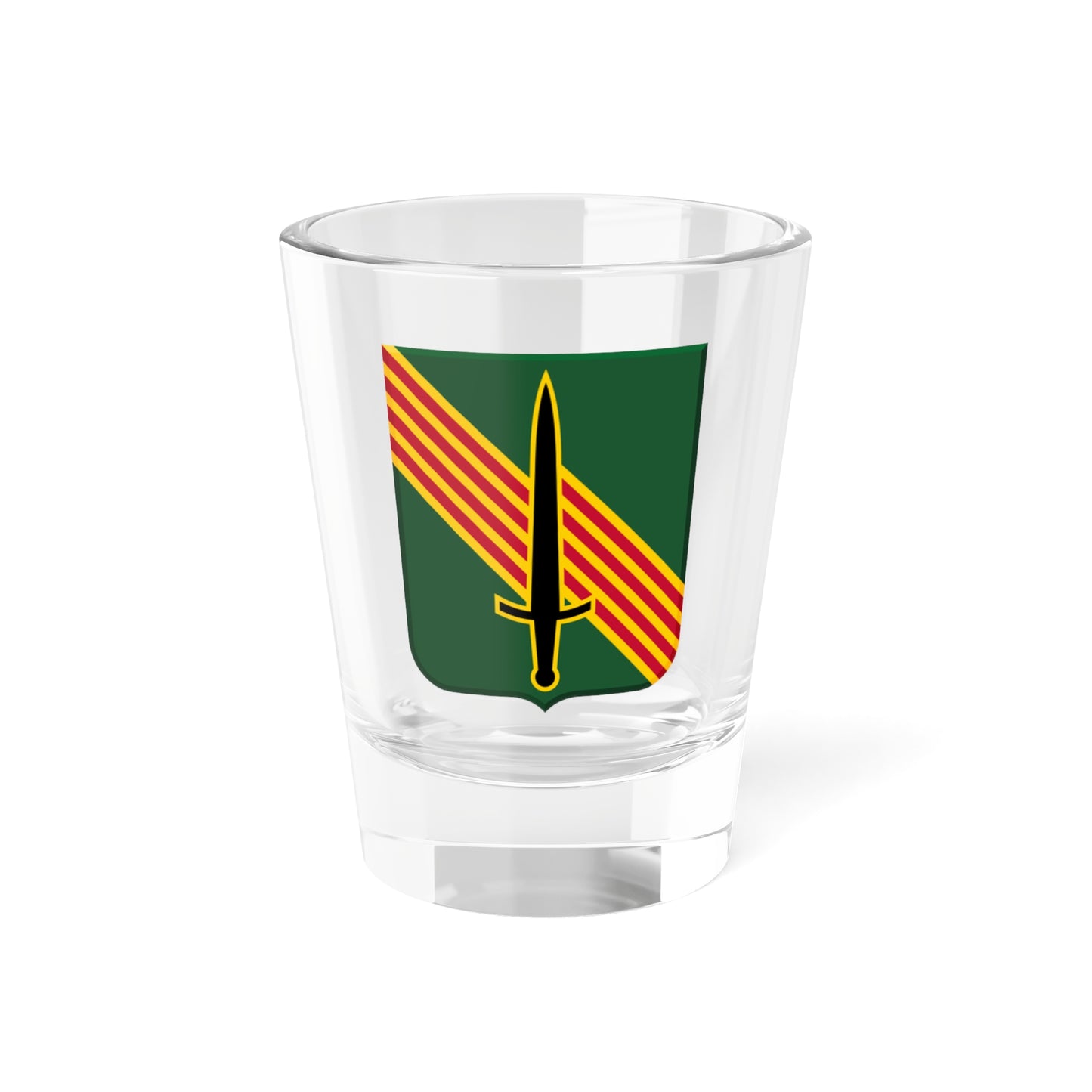 Verre à liqueur de la 4e Brigade d'assistance aux forces de sécurité v2 (armée américaine) 1,5 oz