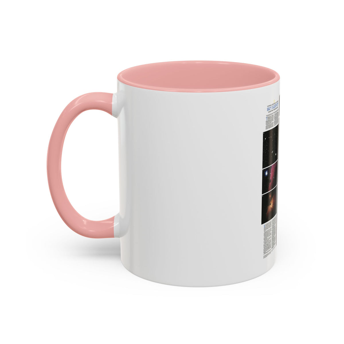 Heavens, The - Palomar Sky Survey (1983) (Map) Accent Coffee Mug