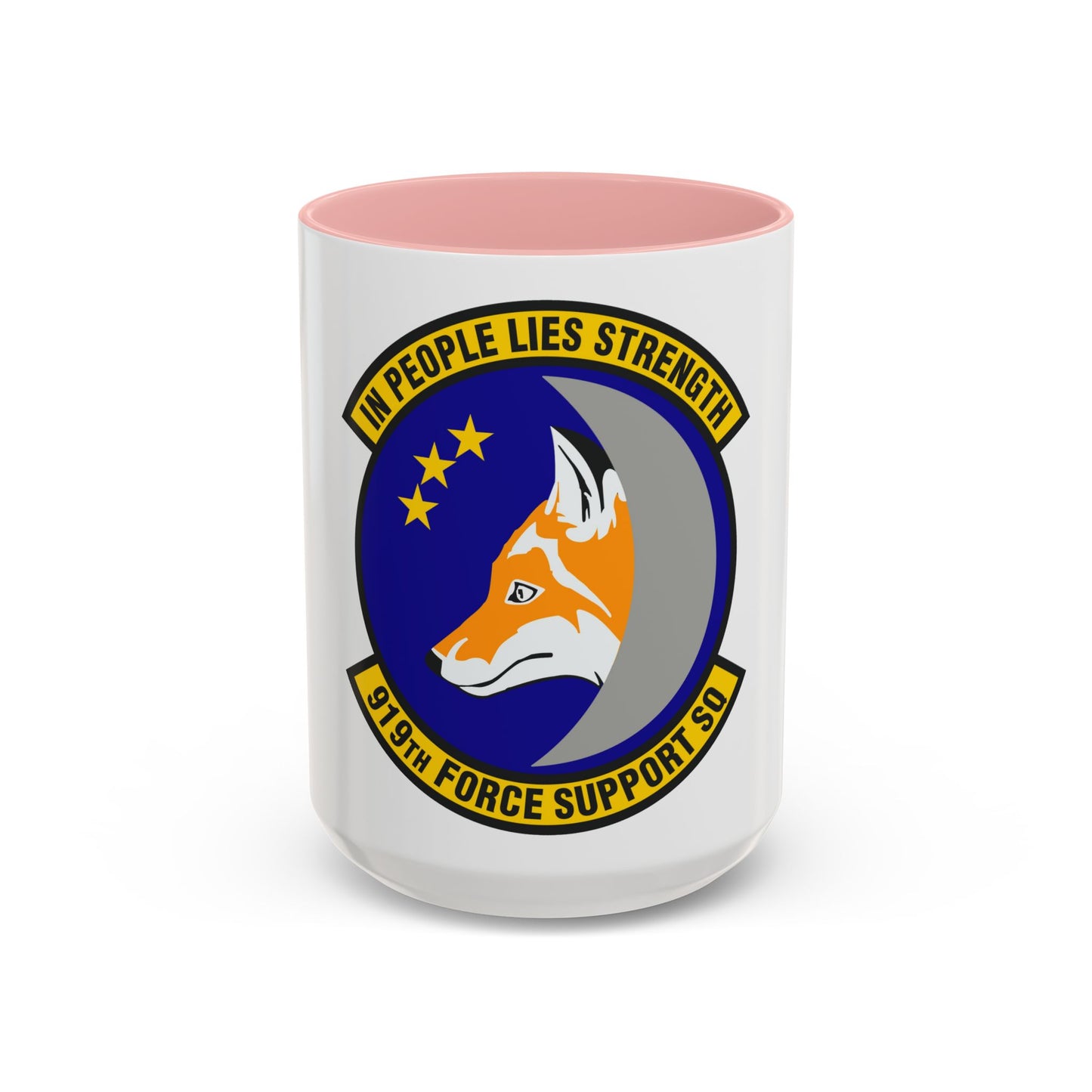 919th Force Support Squadron (U.S. Air Force) Accent Coffee Mug