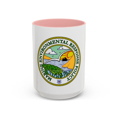 USCG Marine Environmental Resp Policy (U.S. Coast Guard) Accent Coffee Mug