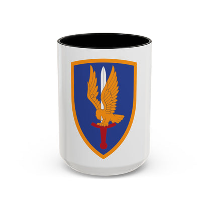 1st Aviation Brigade (U.S. Army) Accent Coffee Mug