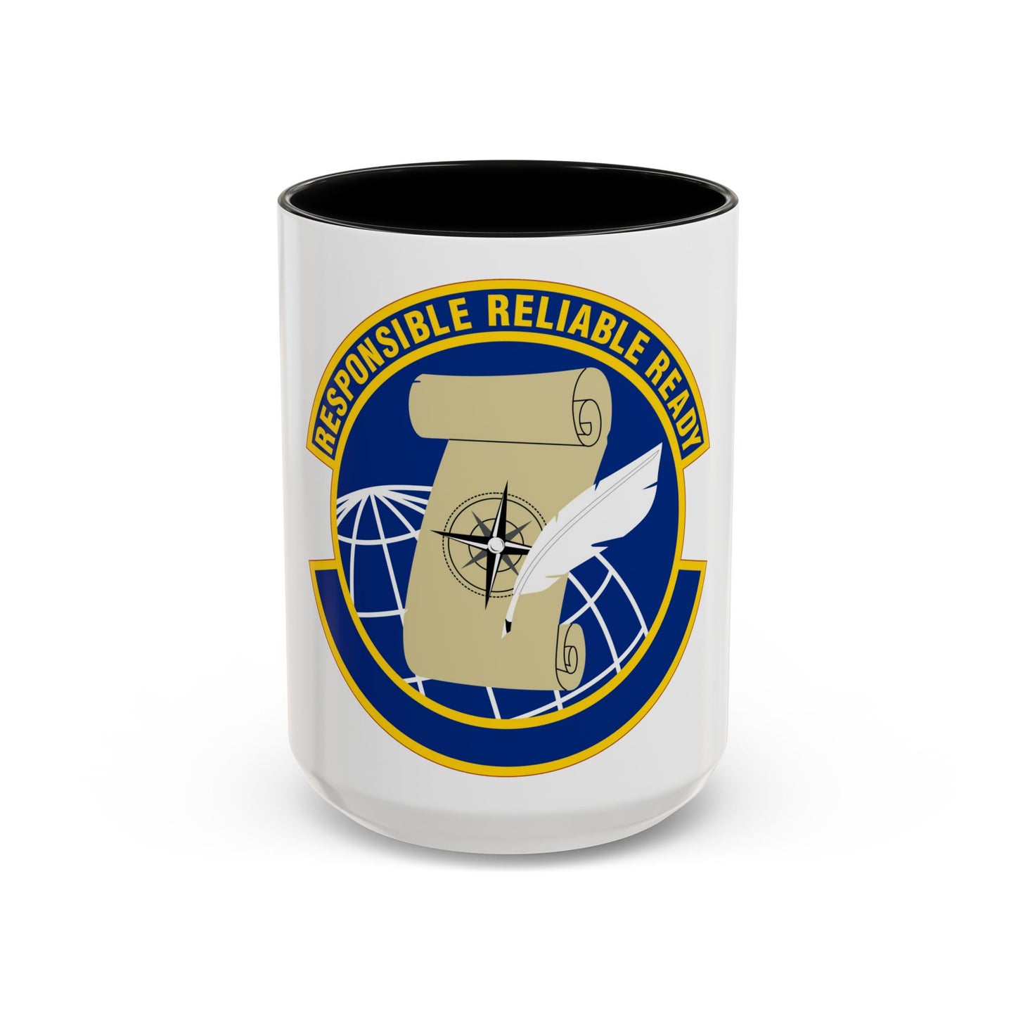 764 Enterprise Sourcing Squadron AFMC (U.S. Air Force) Accent Coffee Mug