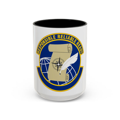 764 Enterprise Sourcing Squadron AFMC (U.S. Air Force) Accent Coffee Mug