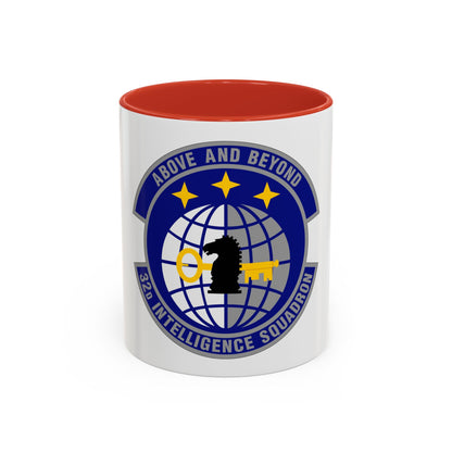 32 Intelligence Squadron AFISRA (U.S. Air Force) Accent Coffee Mug