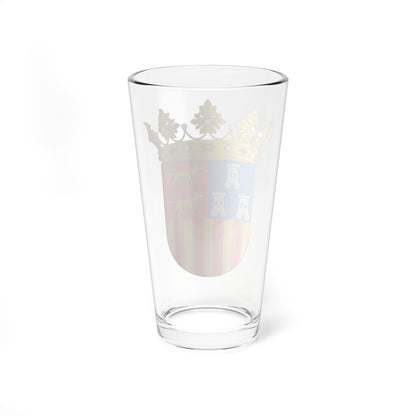 Escudo de Grañén (Spain) (Coat of Arms) Pint Glass 16oz