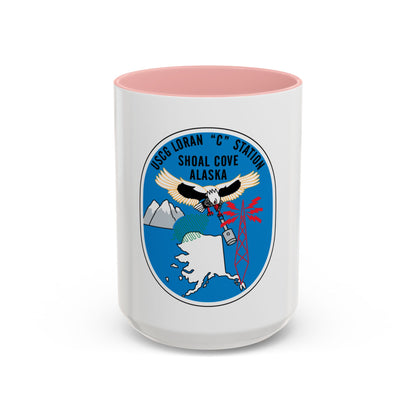 USCG Loran C Station Shoal Cove Alaska (U.S. Coast Guard) Accent Coffee Mug