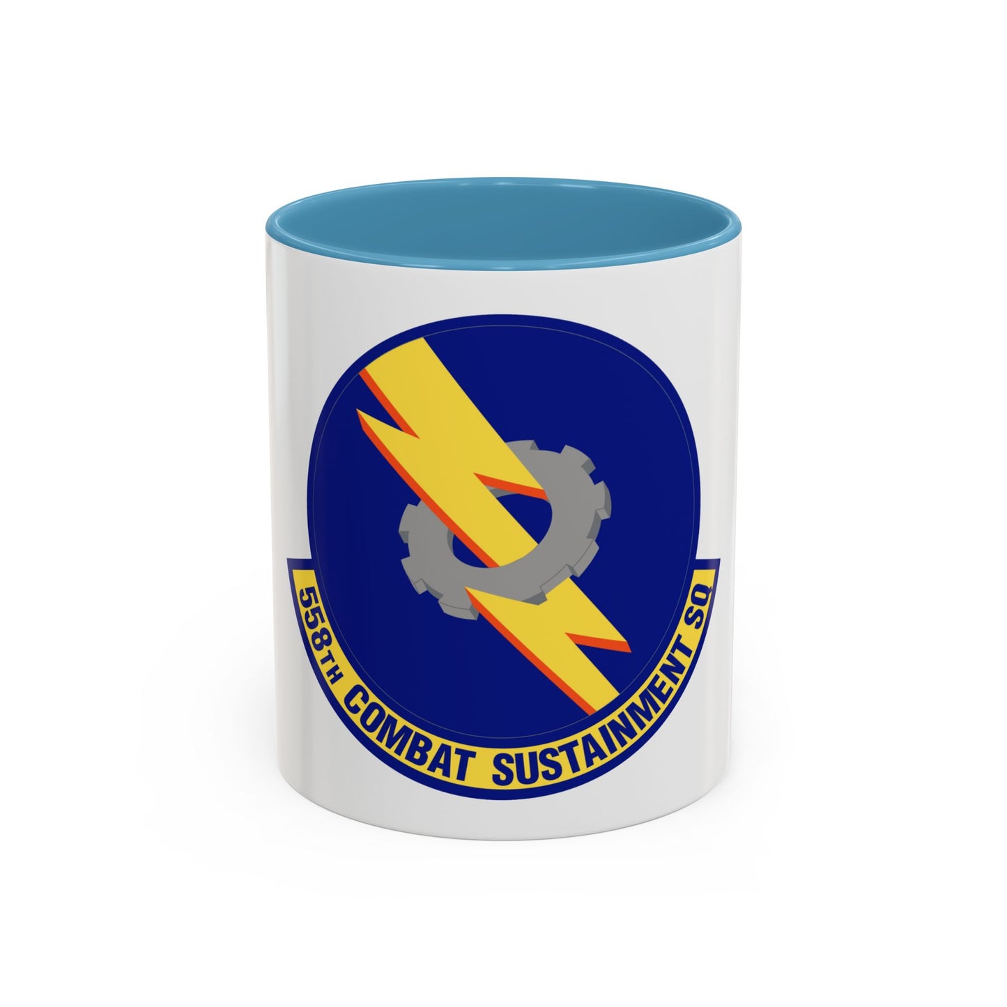 558th Combat Sustainment Squadron (U.S. Air Force) Accent Coffee Mug