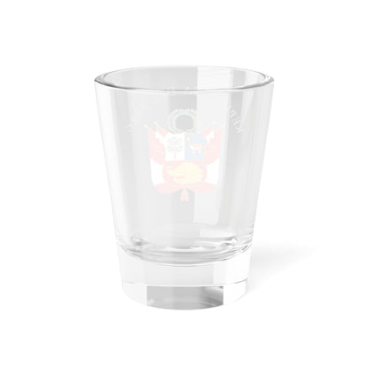 Gran Sello de la República del Perú (Peru) (Coat of Arms) Shot Glass 1.5oz