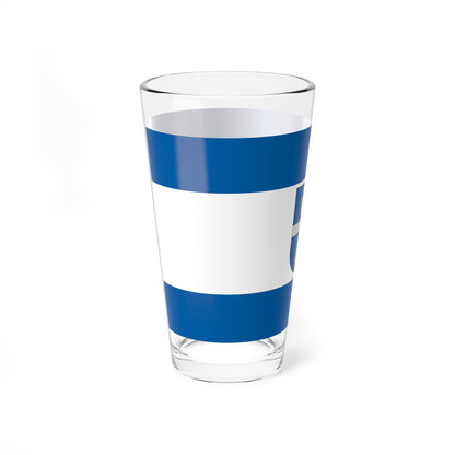Flag of Bakonyszentivan (Hungary) Pint Glass 16oz