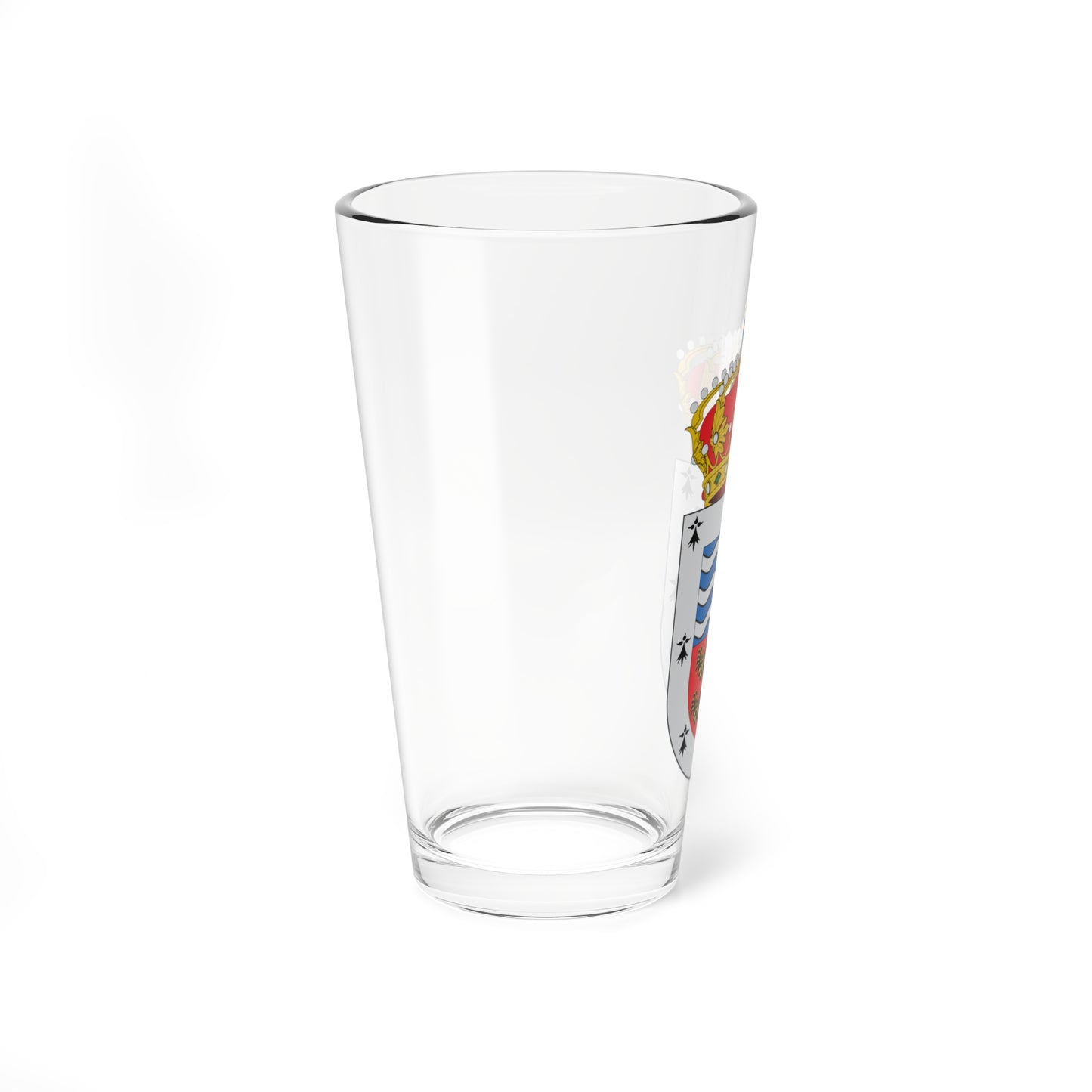 Escudo de Abia de las Torres (Spain) (Coat of Arms) Pint Glass 16oz