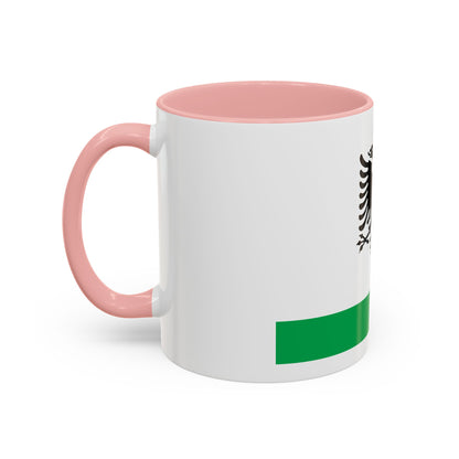 Albanian Coast Guard Ensign - Accent Coffee Mug
