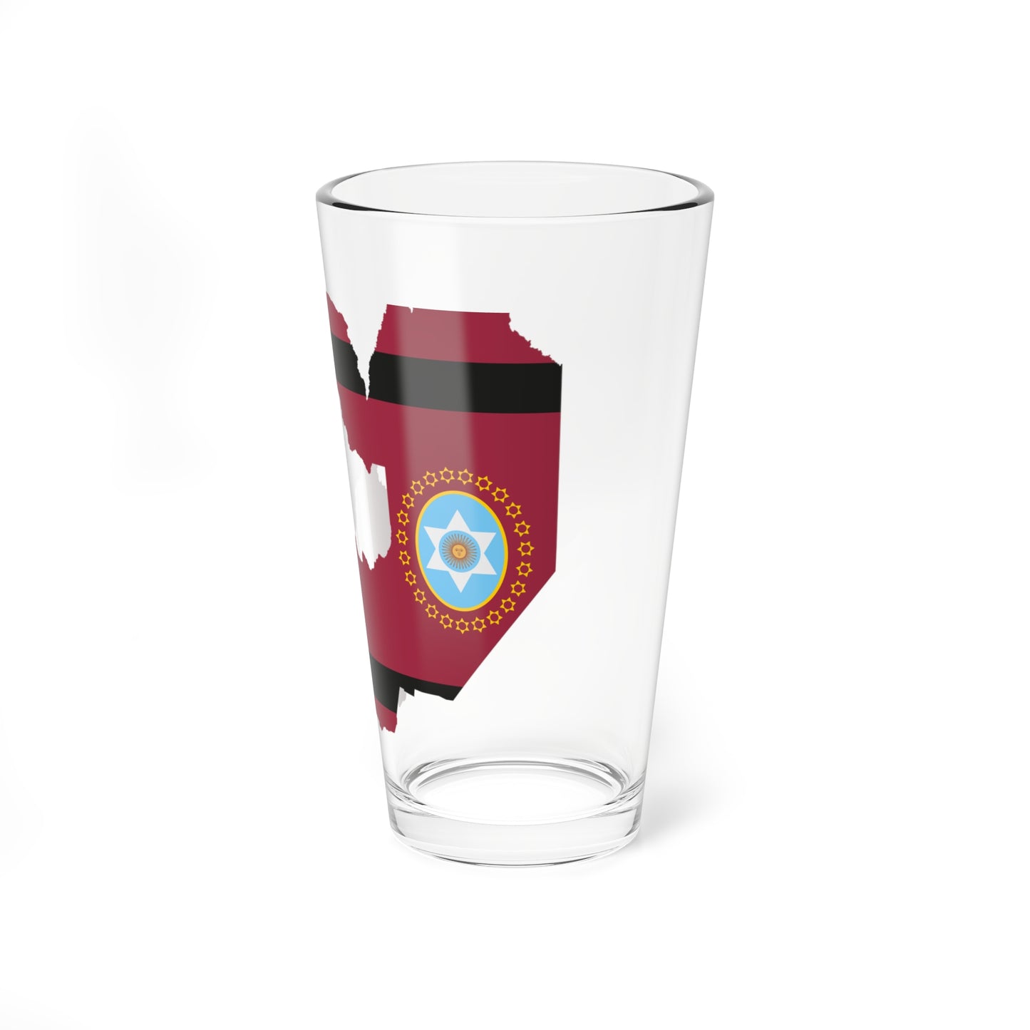 Flag-map of Salta Province (Argentina) Pint Glass 16oz