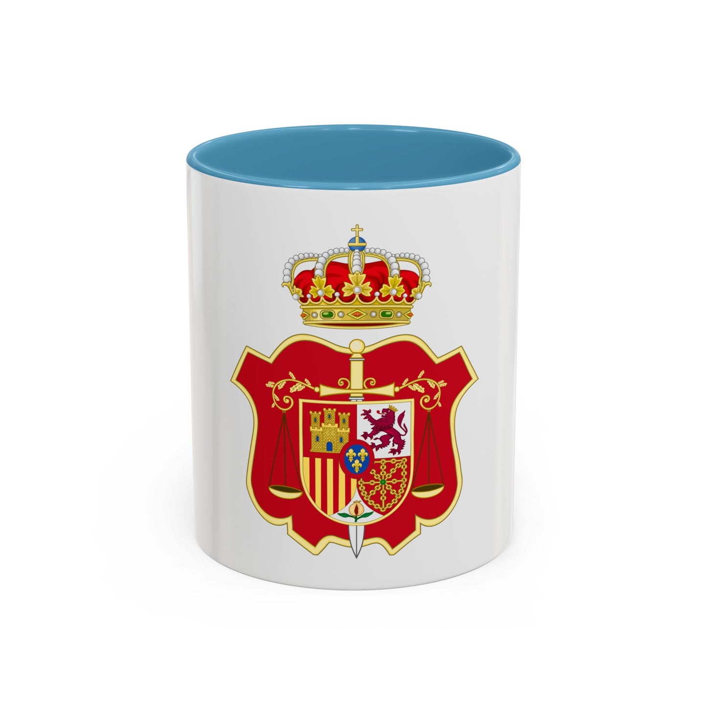Coat of Arms of the General Council of the Judicial Power of Spain - Accent Coffee Mug
