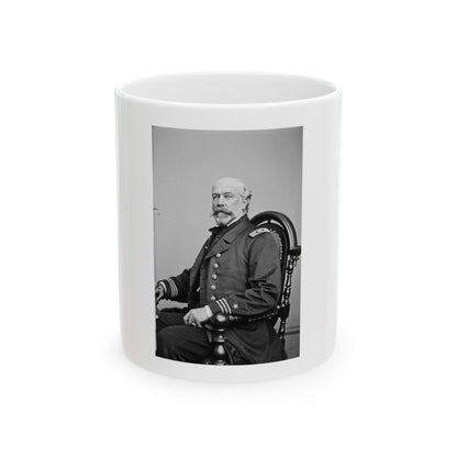 Act. Lt. Comm. Edward Conroy, Usn (U.S. Civil War) White Coffee Mug
