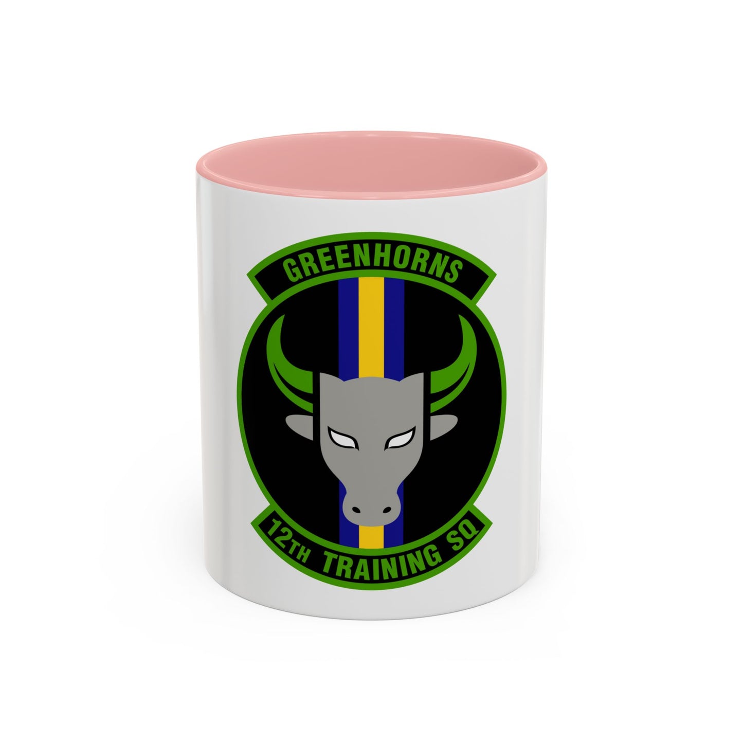 12 Training Sq AETC (U.S. Air Force) Accent Coffee Mug