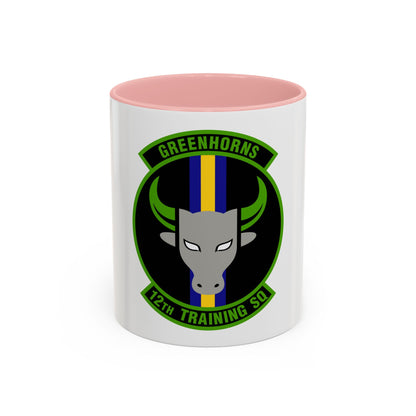 12 Training Sq AETC (U.S. Air Force) Accent Coffee Mug