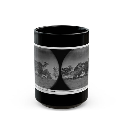 Spotsylvania Court House, Va., Vicinity. Beverly House, Headquarters Of Gen. Gouverneur K. Warren, 5th Corps (U.S. Civil War) Black Coffee Mug
