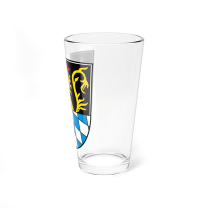 DEU Amberg COA (Germany) (Coat of Arms) Pint Glass 16oz