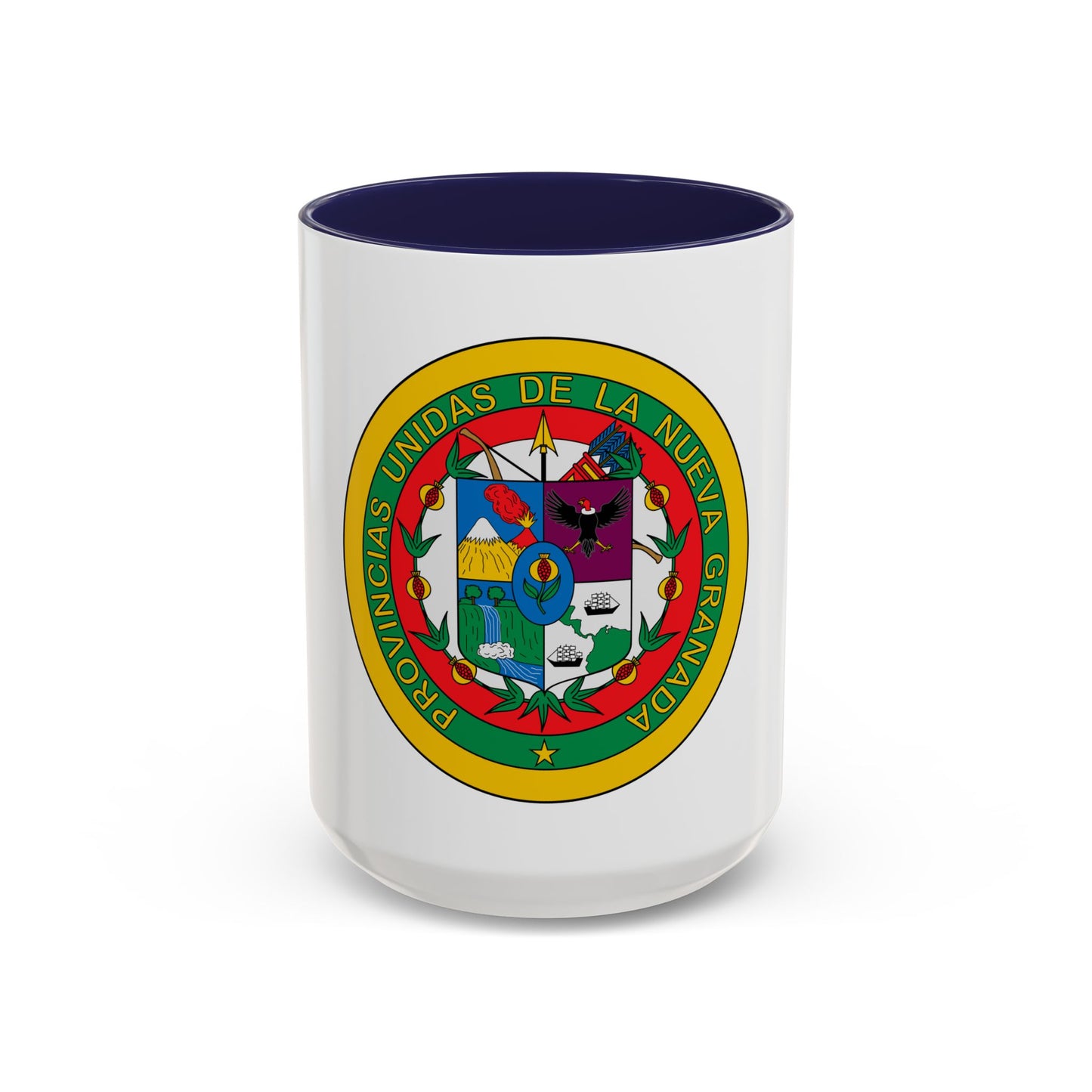 Coat of arms of United Provinces of New Granada 2 - Accent Coffee Mug
