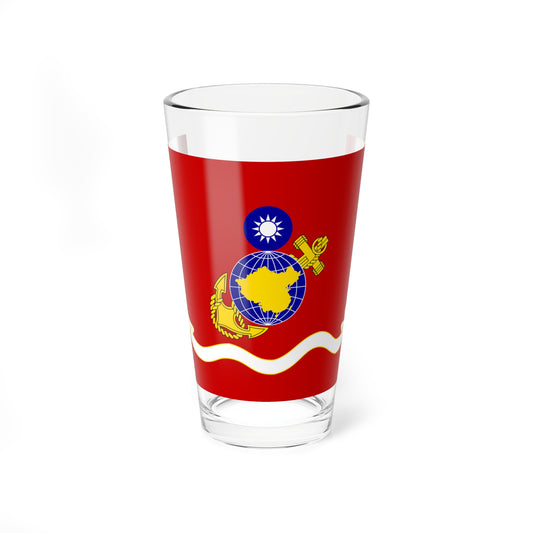 ROCMC Unit Flag 1960 (China) Pint Glass 16oz
