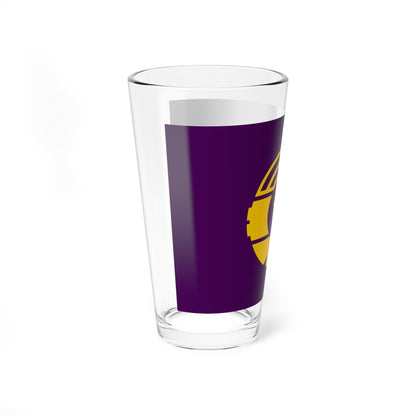 Flag of Hidaka Hokkaido 1955-2006 (Japan) Pint Glass 16oz