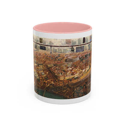 Romans, The (1997) (Map) Accent Coffee Mug