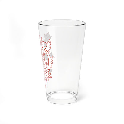 Czech State aircraft marking (Czech Republic) (Coat of Arms) Pint Glass 16oz