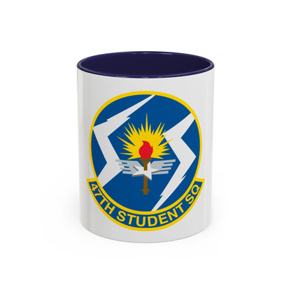 47th Student Sq (U.S. Air Force) Accent Coffee Mug