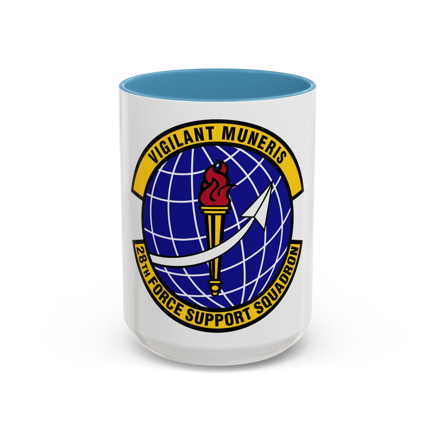 28th Force Support Squadron (U.S. Air Force) Accent Coffee Mug