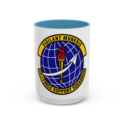 28th Force Support Squadron (U.S. Air Force) Accent Coffee Mug