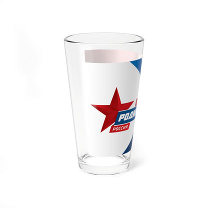Flag of Rodina (Russia) Pint Glass 16oz