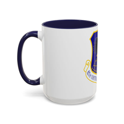 821 Contingency Response Group AMC (U.S. Air Force) Accent Coffee Mug