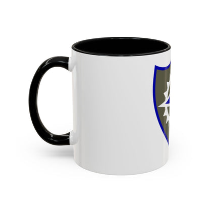 XVI Corps (U.S. Army) Accent Coffee Mug
