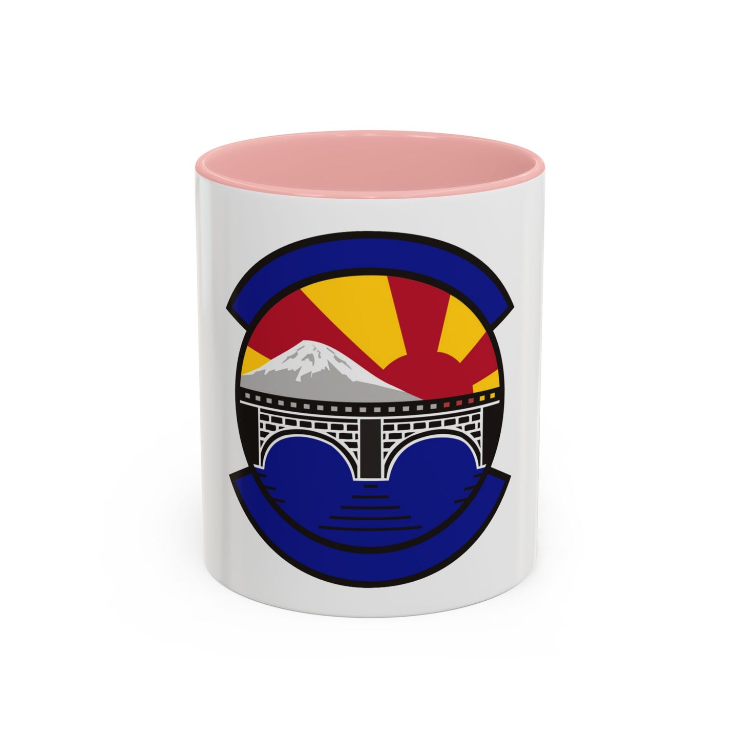 374 Maintenance Operations Squadron PACAF (U.S. Air Force) Accent Coffee Mug