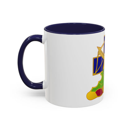 10th Antiaircraft Artillery Automatic Weapons Battalion (U.S. Army) Accent Coffee Mug