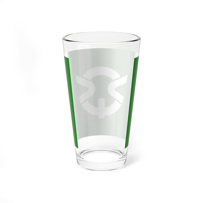 Flag of Hiraya Nagano (Japan) Pint Glass 16oz