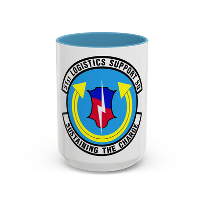 51st Logistics Support Squadron (U.S. Air Force) Accent Coffee Mug