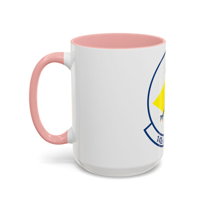 142 Airlift Squadron (U.S. Air Force) Accent Coffee Mug