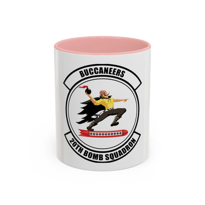 20th Bomb Squadron Emblem (U.S. Air Force) Accent Coffee Mug