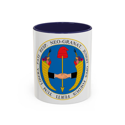Coat of arms of United Provinces of New Granada - Accent Coffee Mug