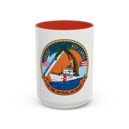 USCGC Key Largo WPB 1324 1 (U.S. Coast Guard) Accent Coffee Mug