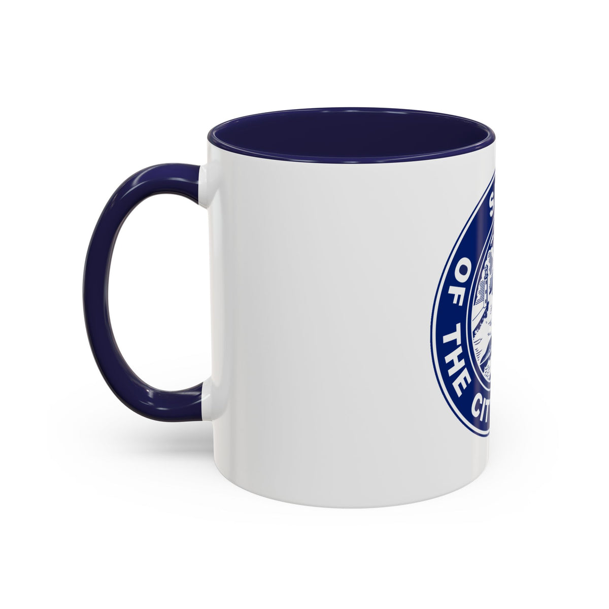 Seal of Buffalo New York - Accent Coffee Mug