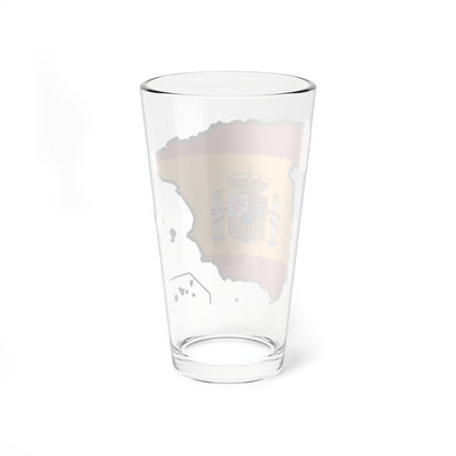 Spain stub (Spain) Pint Glass 16oz