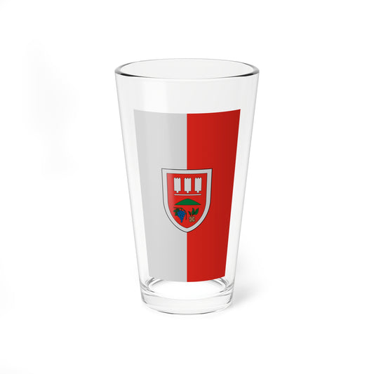 Flag of Koszegszerdahely (Hungary) Pint Glass 16oz