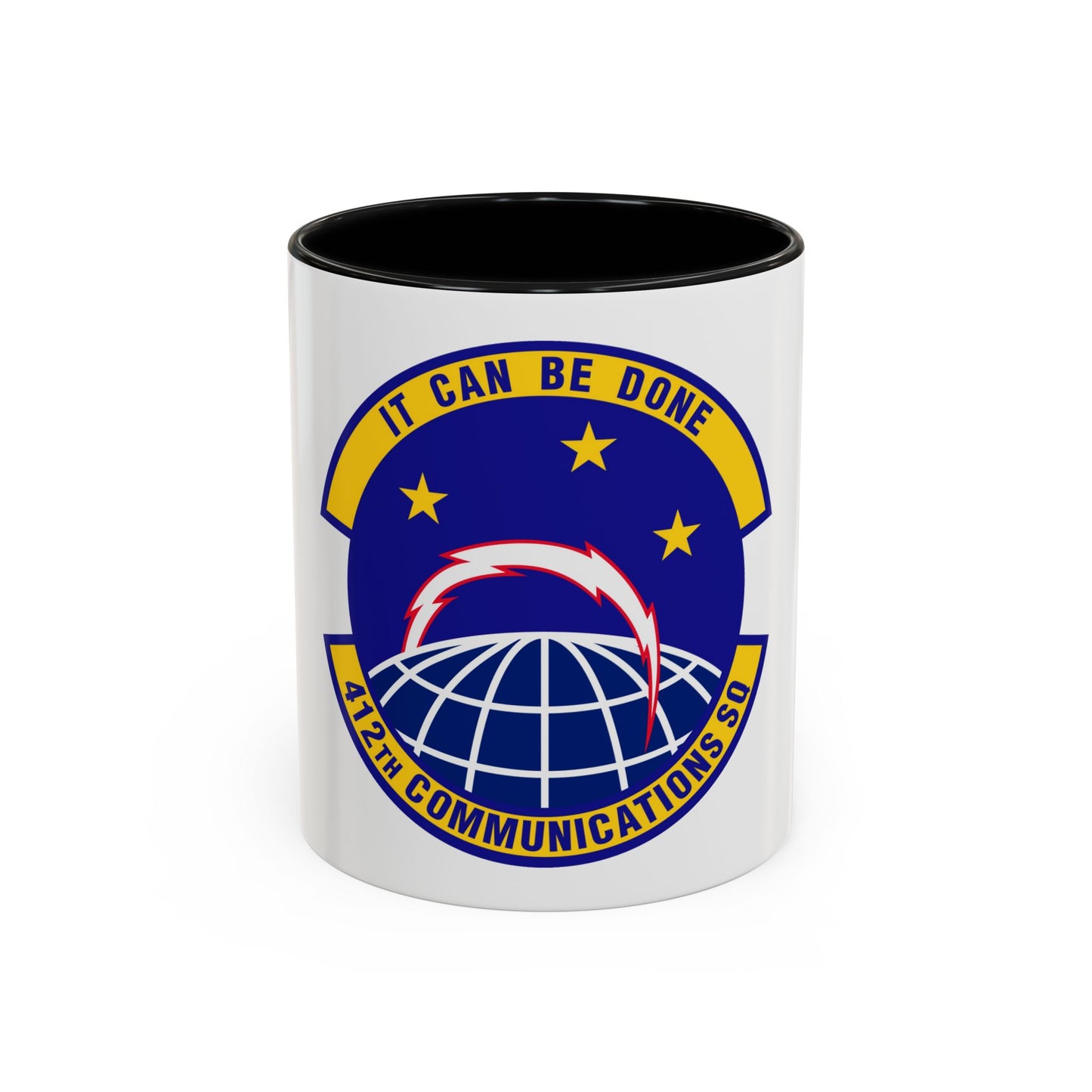 412th Communications Squadron (U.S. Air Force) Accent Coffee Mug
