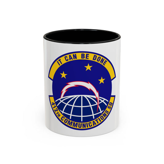 412th Communications Squadron (U.S. Air Force) Accent Coffee Mug
